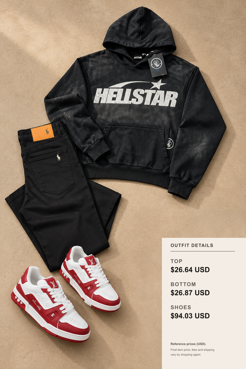 fred Jewelry: Three Fall-Winter Looks outfit 2 editorial flat lay for fashionreps