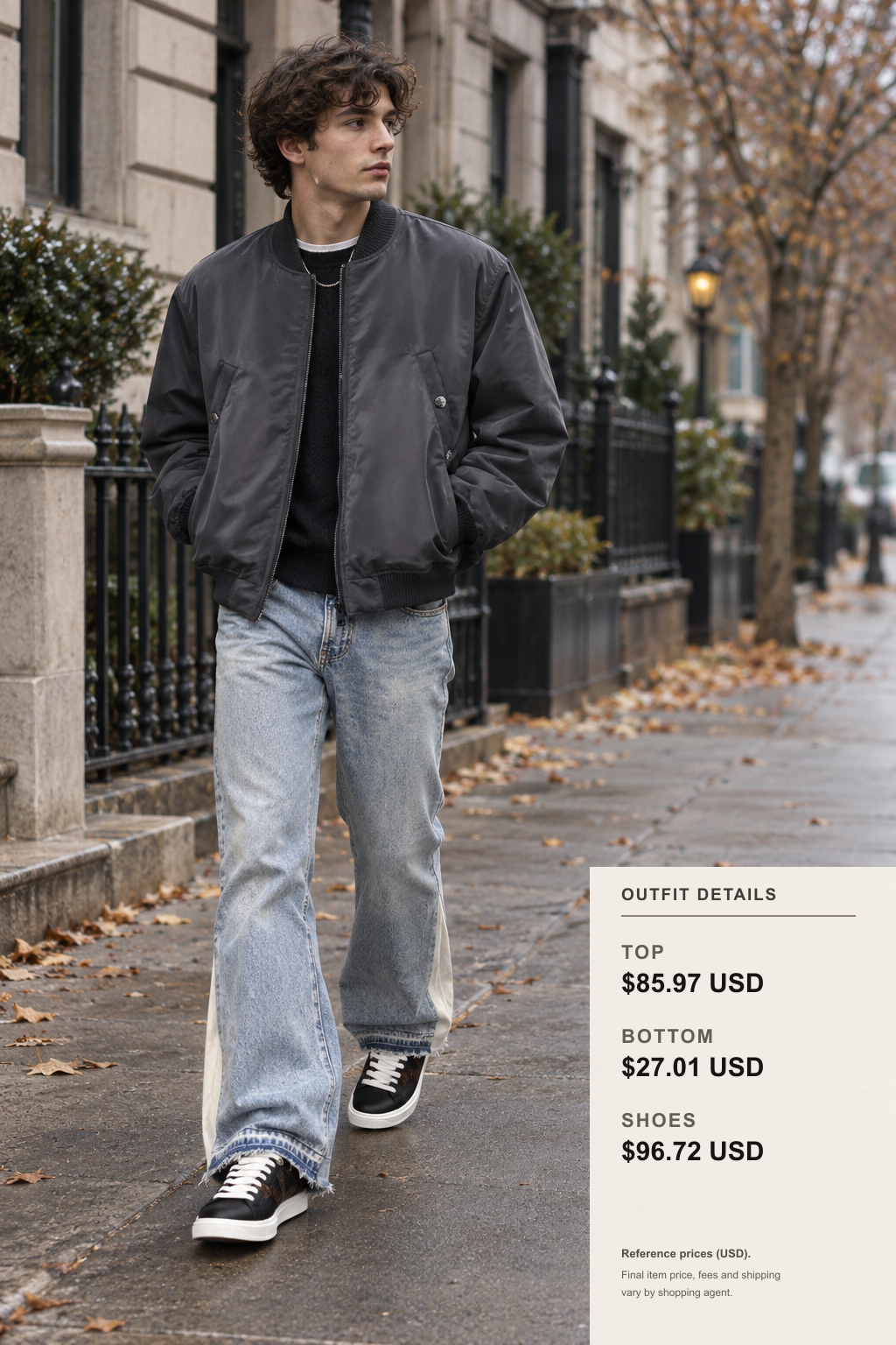 fred Jewelry: Three Fall-Winter Looks outfit 1 full-body street style for fashionreps