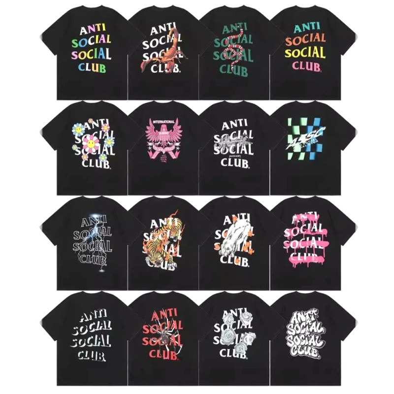 Anti Social Social Club Multicolor T-Shirt Collectie Review: 230gsm Dubbelgaren Katoen, Gemeten op de Bench